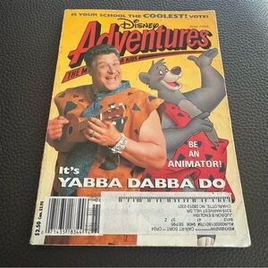 Disney Adventures Magazine June 1994 Flintstones John Goodman Vintage